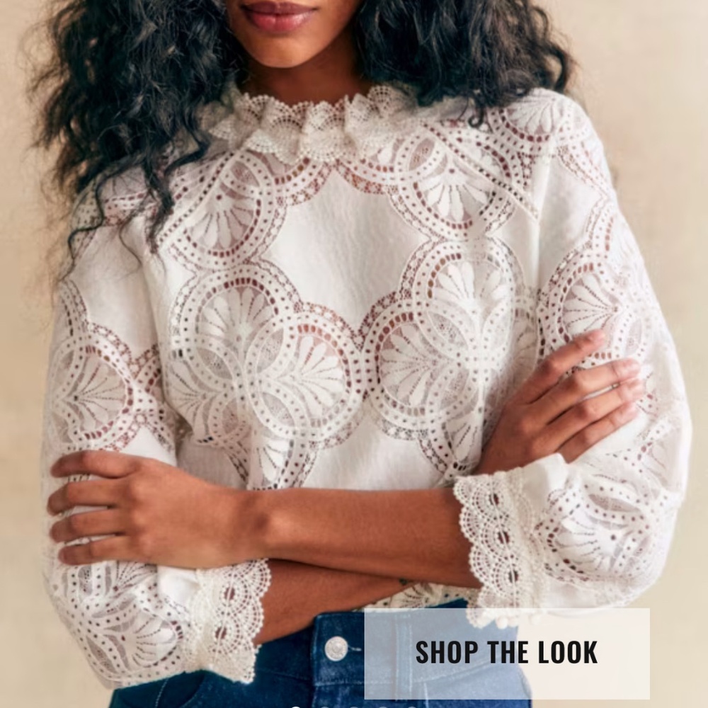 Sezane Bianca Blouse